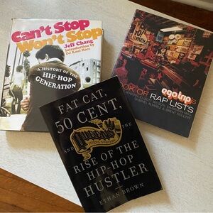 Bundle of 3 Hip Hop Books
